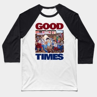 GOOD TIMES DANCE BLM Baseball T-Shirt